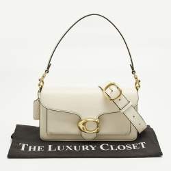 Pre Owned Coach Off White Leather Tabby 26 Shoulder Bag