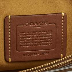 Pre Owned Coach Off White Leather Tabby 26 Shoulder Bag