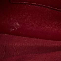 Pre Owned حقيبة كروس بودي كوتش رايلي كانفاس مغلف بالشعار بني