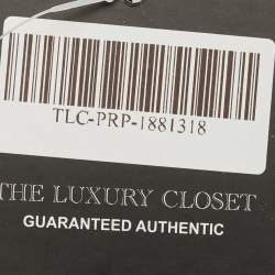 Pre Owned حقيبة كروس بودي كوتش رايلي كانفاس مغلف بالشعار بني