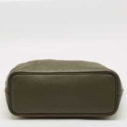 مملوكة مسبقًا Coach Cameron Army Green Leather Tote