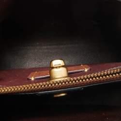 Pre Owned Coach Willow Black Leather Bucket Bag