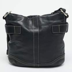 مملوكة مسبقًا Coach Soho Black Leather Crossbody Bag