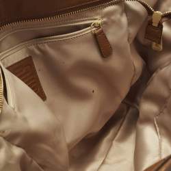 مملوكة مسبقًا حقيبة يد كوتش تايلور أليكسيس جلد بني متعددة الاستعمالات