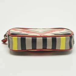 مملوكة مسبقًا Coach x Coachella Dreamweaver Double Zip Multicolor Leather Crossbody Bag