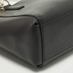 Pre Owned حقيبة ساتشيل كوتش "كريستي" جلود سوداء