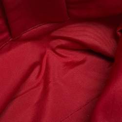 مملوكة مسبقًا حقيبة يد كوتش بايتون جلد حمراء بسحاب