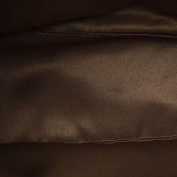 Pre Owned حقيبة كوتش "ميني كريستي كاريال ساتشيل" جلد صفراء