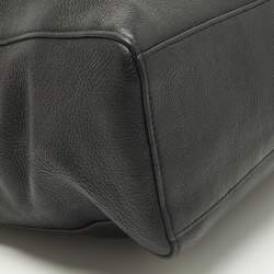 Pre Owned Coach Town Black Leather Tote