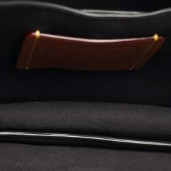 Pre Owned حقيبة كتف كوتش جلد محبب أبيض تابّي 26