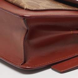 مملوكة مسبقًا Coach Tabby 26 Beige/Brown Signature Coated Canvas and Leather Shoulder Bag