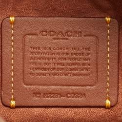 مملوكة مسبقًا Coach Tabby 26 Beige/Brown Signature Coated Canvas and Leather Shoulder Bag