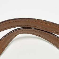 Pre Owned حقيبة يد توتس كوتش آفا قماش و جلد بيج