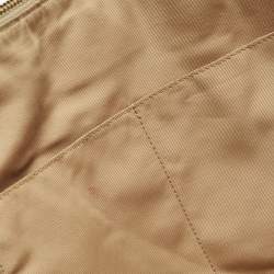 Pre Owned حقيبة يد توتس كوتش آفا قماش و جلد بيج