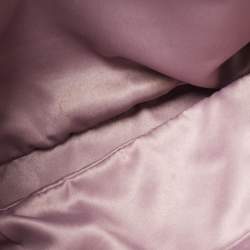 Pre Owned Coach Madison Gathered Beige Leather Satchel