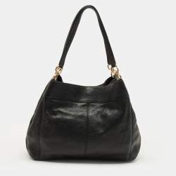 مملوكة مسبقًا Coach Legacy Lexy Black Leather Shoulder Bag
