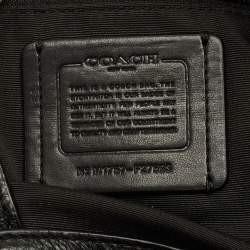 مملوكة مسبقًا Coach Legacy Lexy Black Leather Shoulder Bag