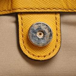 مملوكة مسبقًا Coach Christie Carryall Mini Yellow Leather Satchel