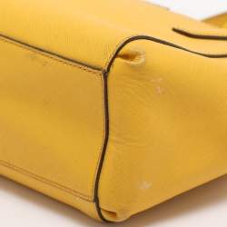 مملوكة مسبقًا Coach Christie Carryall Mini Yellow Leather Satchel