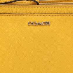 مملوكة مسبقًا Coach Christie Carryall Mini Yellow Leather Satchel