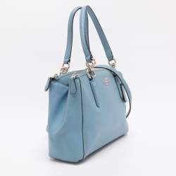 مملوكة مسبقًا Coach Christie Carryall Mini Blue Leather Satchel