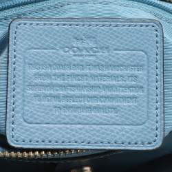 مملوكة مسبقًا Coach Christie Carryall Mini Blue Leather Satchel