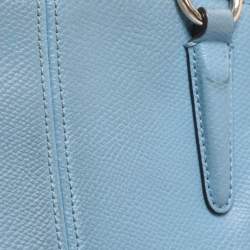 مملوكة مسبقًا Coach Christie Carryall Mini Blue Leather Satchel