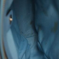 مملوكة مسبقًا Coach Christie Carryall Mini Blue Leather Satchel