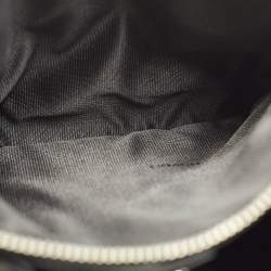 Pre Owned حقيبة ساتشل كوتش كروسبي كاريال جلد وكانفاس بني / بيج بالشعار