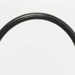 Pre Owned حقيبة ساتشل كوتش كروسبي كاريال جلد وكانفاس بني / بيج بالشعار