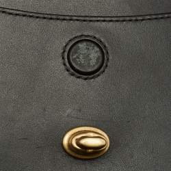 مملوكة مسبقًا Coach Madison Black Leather Shoulder Bag