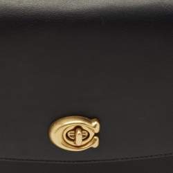 مملوكة مسبقًا Coach Madison Black Leather Shoulder Bag