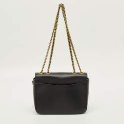 مملوكة مسبقًا Coach Madison Black Leather Shoulder Bag