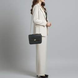 مملوكة مسبقًا Coach Madison Black Leather Shoulder Bag