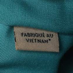 Pre Owned Coach Bennett Mini Turquoise Leather Satchel