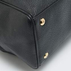 مملوكة مسبقًا حقيبة كوتش "سمول بينيت" جلد و كانفاس مقوى مطبوع نقشة شعار الماركة بيج و بني فاتح