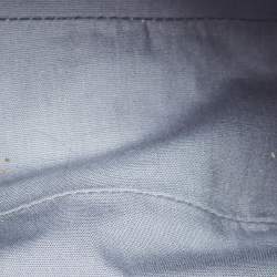 مملوكة مسبقًا حقيبة كتف كوتش سوينجر 23 كانفاس جاكار بشعار ماركة بني