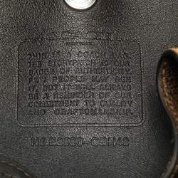 Pre Owned حقيبة كتف كوتش بروكلين 39 جلد بني/أسود مظلل