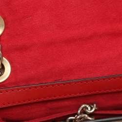 Pre Owned Coach Cassidy Mini Multicolor Signature Coated Canvas and Snakeskin Embossed Leather Shoulder Bags