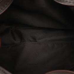 Pre Owned حقيبة كتف كوتش 31 أدوي قماش مميز بيج/بني وجلد