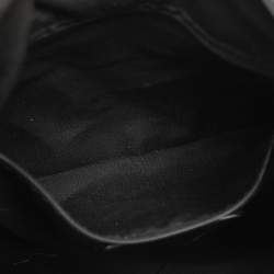 Pre Owned Coach Carlyle Black Leather Shoulder Bag