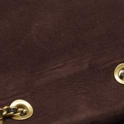 Pre Owned حقيبة كتف جلدية سوداء كوتش ماديسون