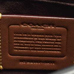 Pre Owned حقيبة كتف جلدية سوداء كوتش ماديسون