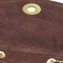 Pre Owned حقيبة كتف جلدية سوداء كوتش ماديسون