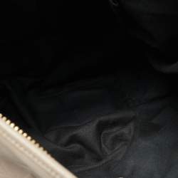 مملوكة مسبقًا Coach Legacy Tassel Taupe Signature Embossed Leather Shoulder Bag