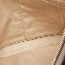 Pre Owned Coach Legacy Turnlock Choco Brown Leather Crossbody Bag