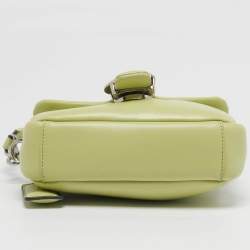 مملوكة مسبقًا حقيبة كتف كوتش تاببي وسادة جلد أزرق فاتح 18