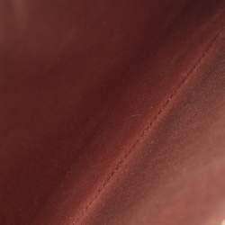 Pre Owned حقيبة يد كوتش جلد بيج/أسود بلونين ويلو