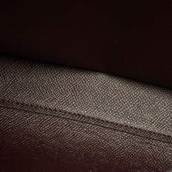 مملوكة مسبقًا حقيبة يد كوتش تشارلي جلد محفور بشعار أسود