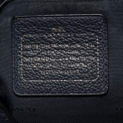 Pre Owned حقيبة كتف كوتشي ايدي قفل د وار جلد أزرق كحلي